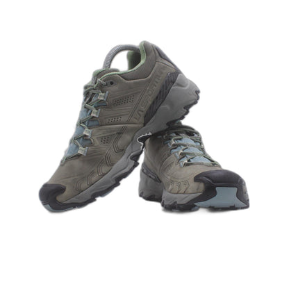 LA Sportiva Ultra Raptor II Leather GTX Men 12 Ivy Cedar Low hiking Trail Gortex Shoe