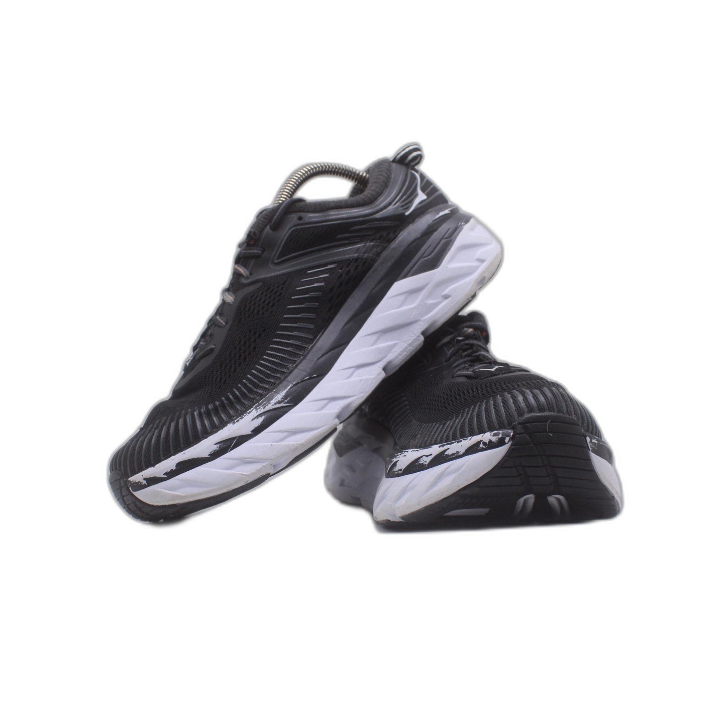 Hoka One One W Bondi 7 Black/White Running Shoe