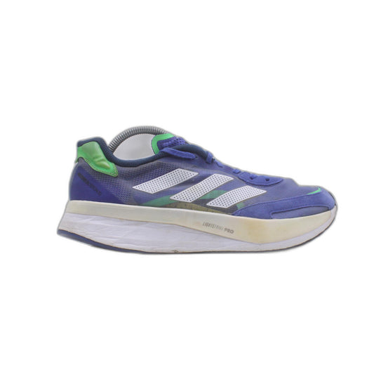 Adidas Adizero Boston 10 'Sonic Ink Screaming Green' Sneaker