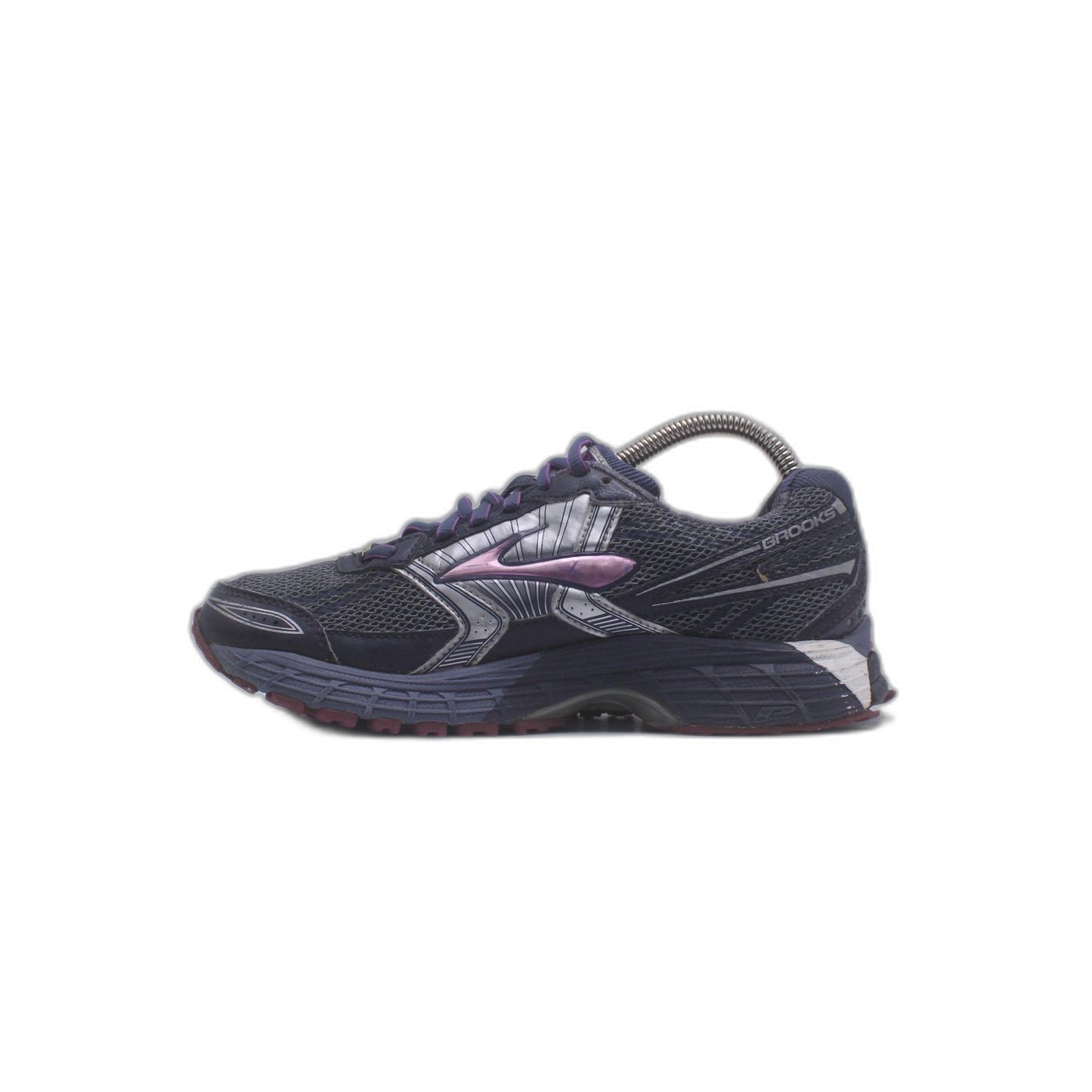 Brooks Adrenaline GTX Gore-Tex Gray/Purple Sneaker