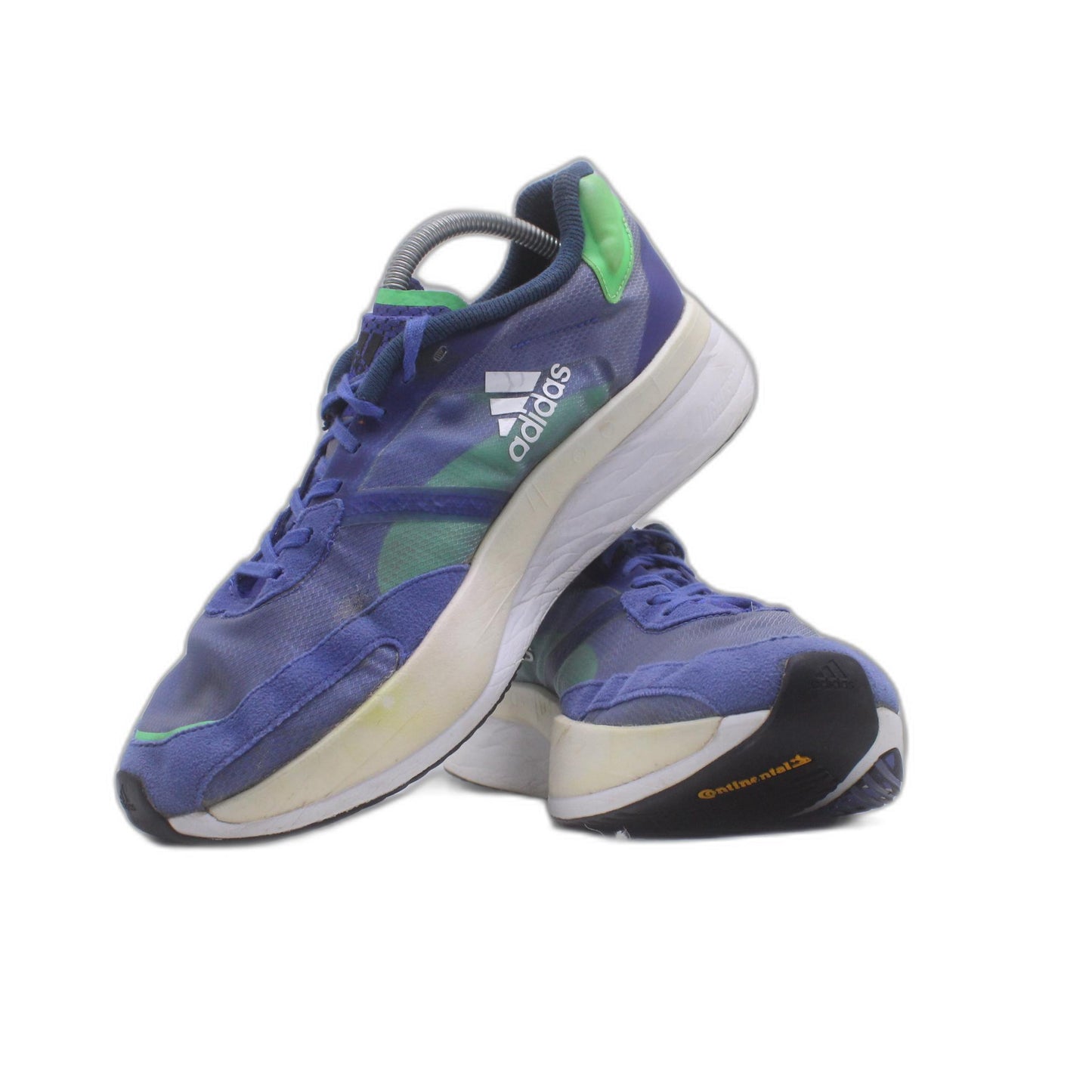 Adidas Adizero Boston 10 'Sonic Ink Screaming Green' Sneaker