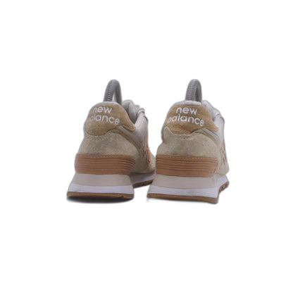 New Balance 574 NB Beige Orange Men Unisex Casual LifeStyle Shoe