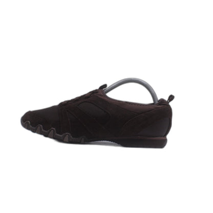 Skechers Womens Brown Suede Slip on Shoe