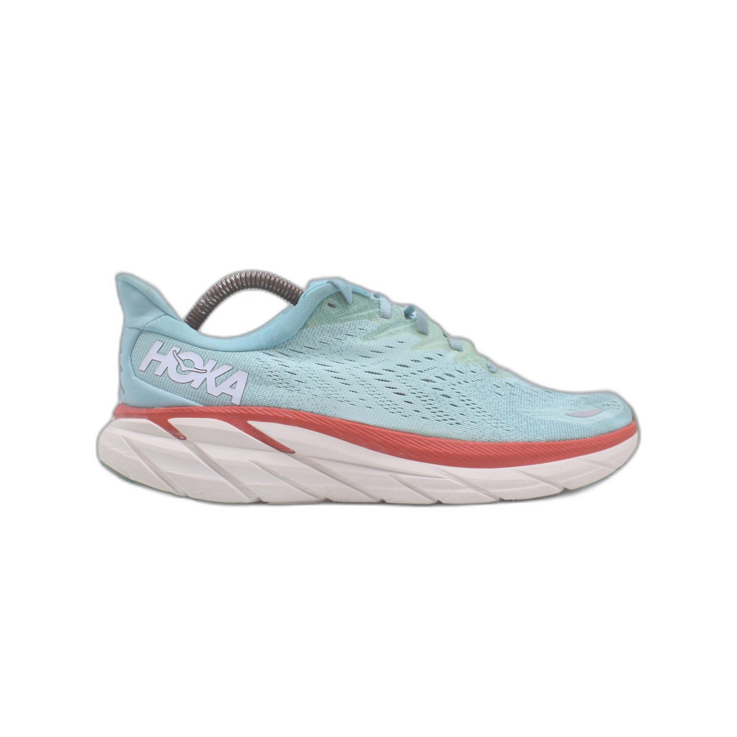 Hoka Clifton 8 Lace-Up Low-Top Running Mesh Womens Trainers