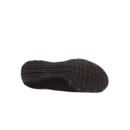 Skechers Womens Brown Suede Slip on Shoe