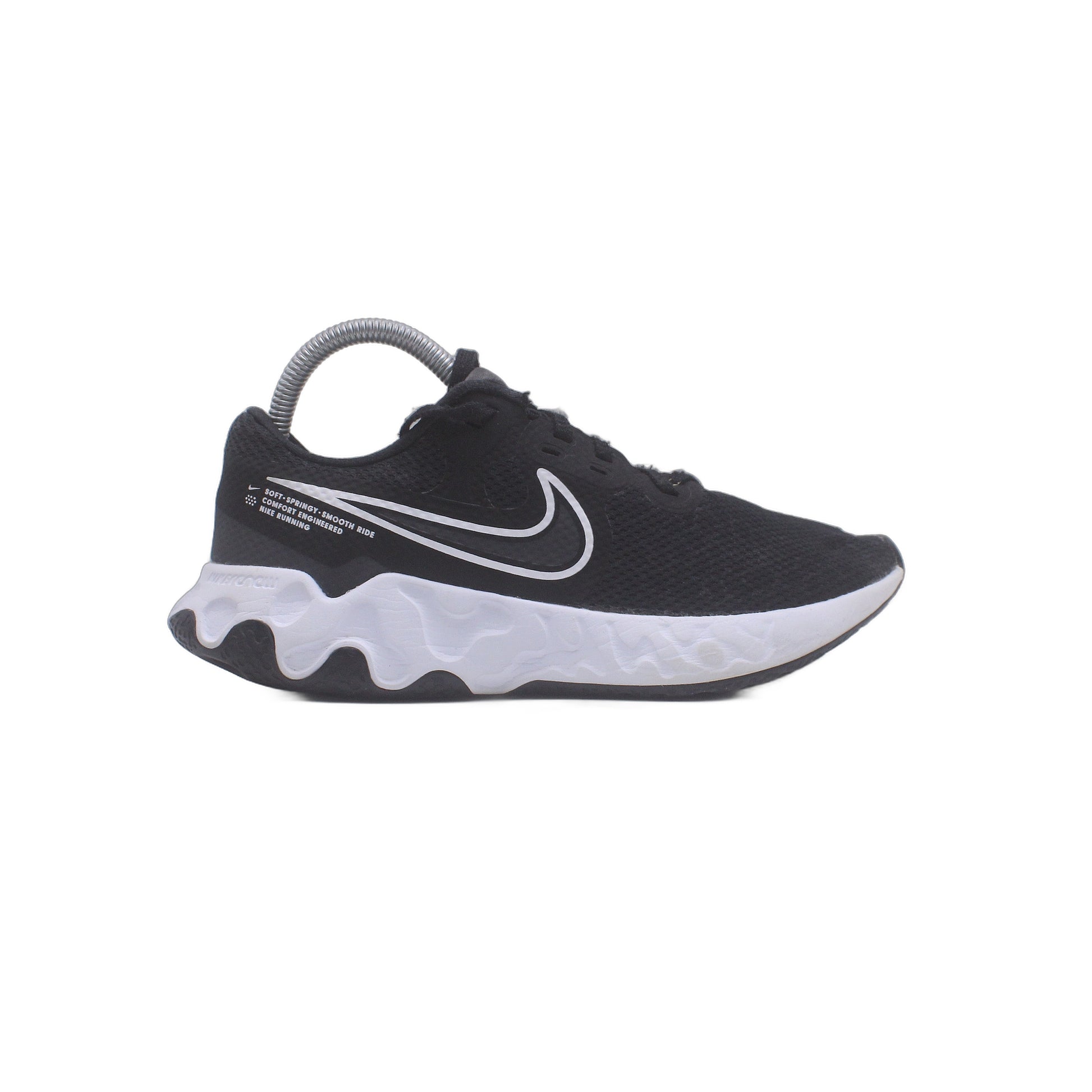 NIKE RENEW RIDE BLACK WHITE RUNNING CASUAL SNEAKER – SWAG KICKS