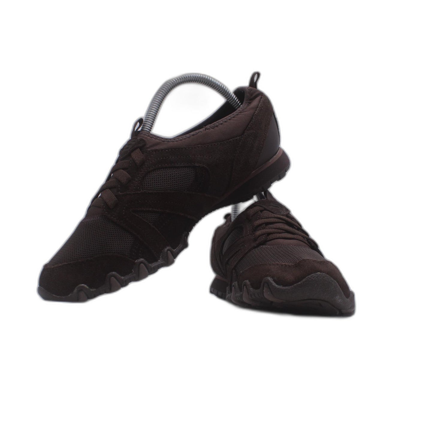 Skechers Womens Brown Suede Slip on Shoe