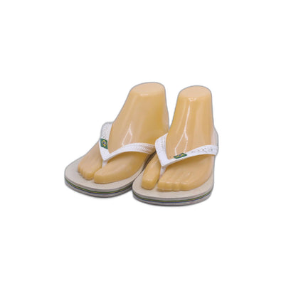 Havaianas White Slide