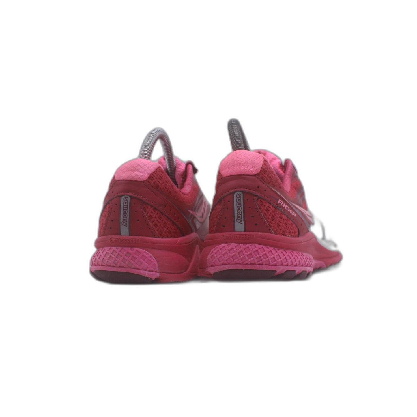 Saucony RIDE 9 Pink & Grey Running Sport Trainer