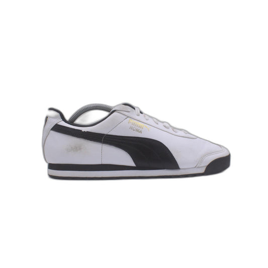 Puma Roma Basic Mens White Leather Lifestyle Sneaker
