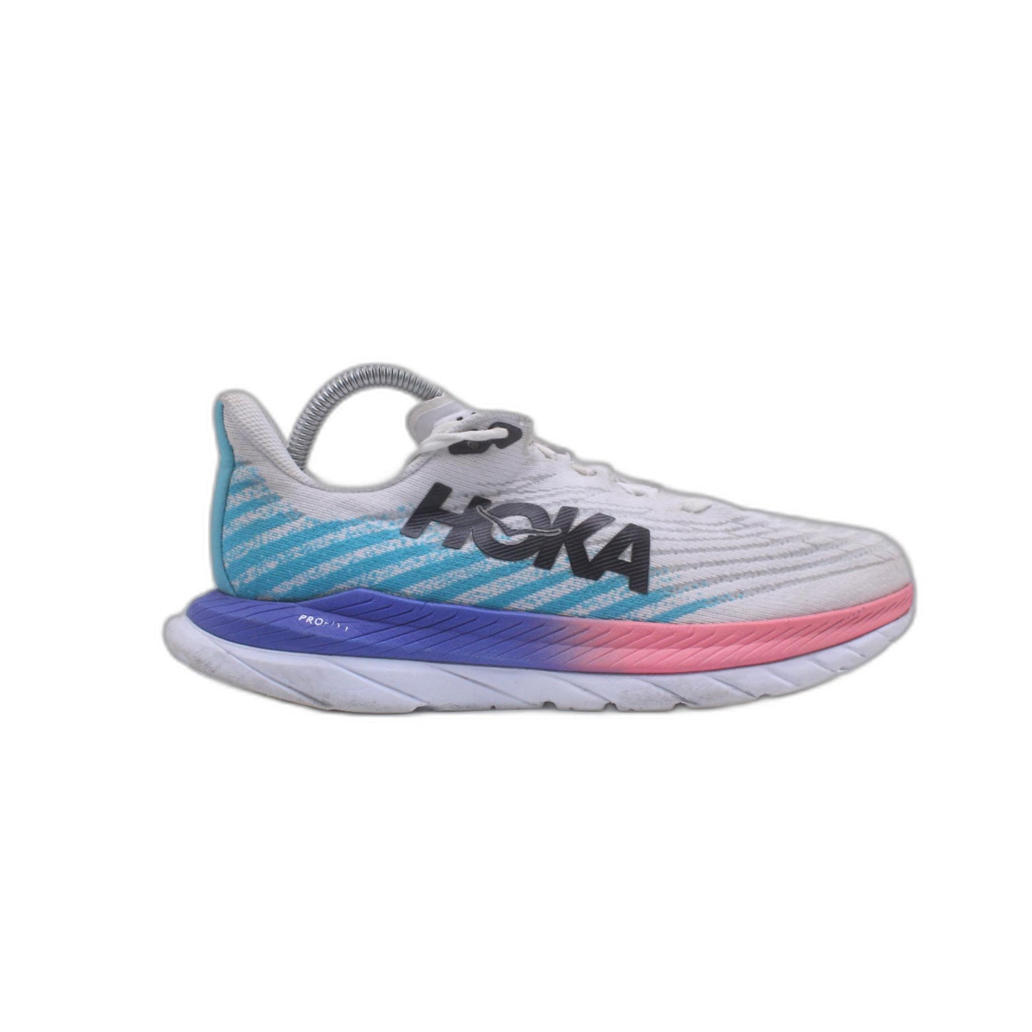 Hoka Mens Trainers Mach 5 Casual Lace-Up Low-Top Textile Synthetic Sneaker