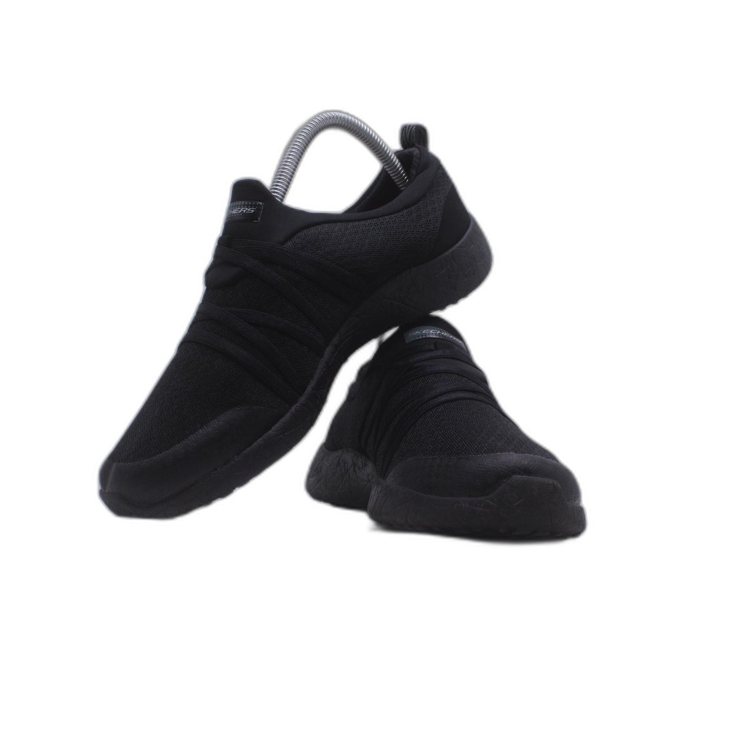 Skechers City Pro Easy Moving Shoes Air Cooled Memory Foam Black Shoe