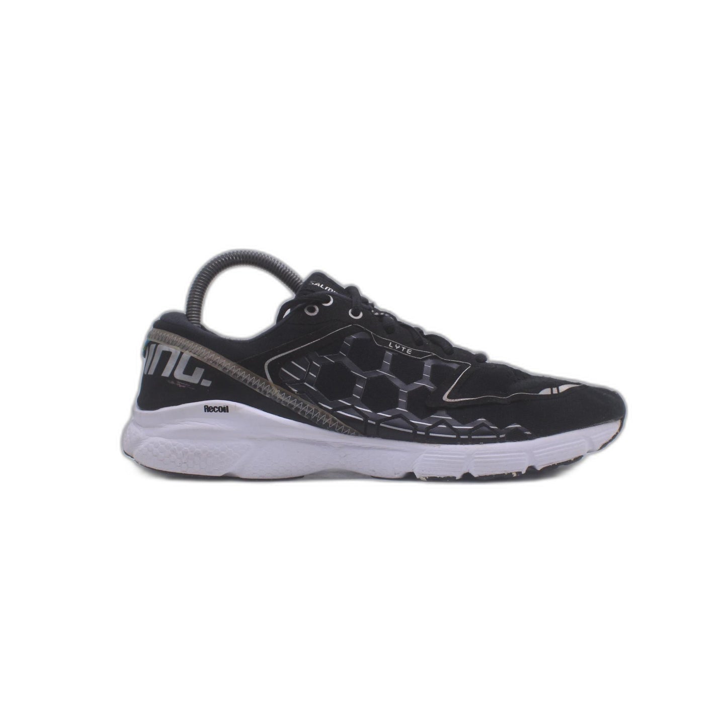 Salming Recoil Lyte Running Jogging Trainers Black Sneaker