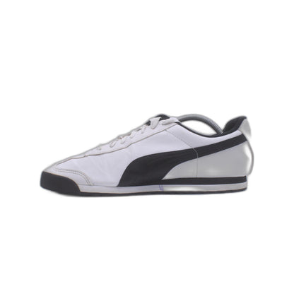 Puma Roma Basic Mens White Leather Lifestyle Sneaker