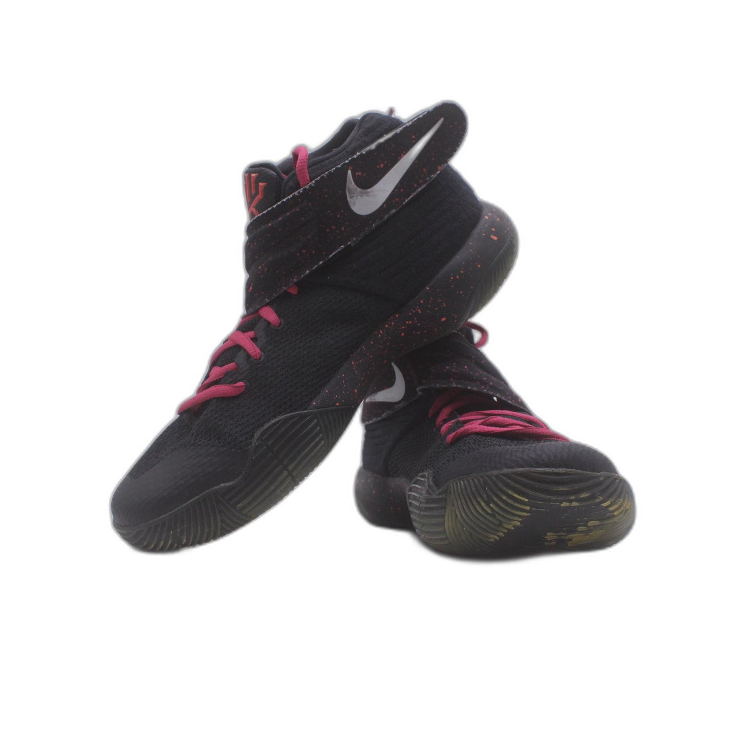 Nike Kyrie 2 Wolf Pack Bright Crimson Speckled Men 8 Basketball Shoe