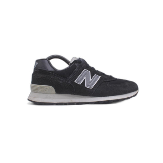 New Balance 574 Unisex Black Grey Trainer