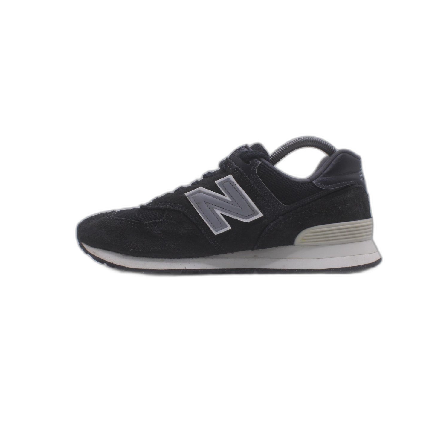 New Balance 574 Unisex Black Grey Trainer