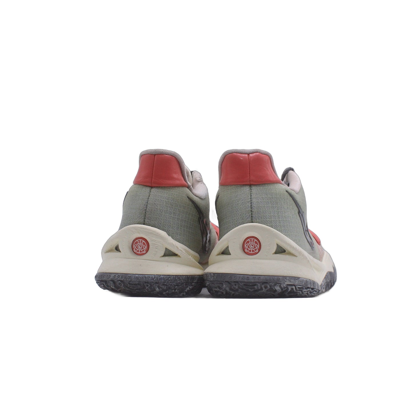 Nike Kyrie Low 4 Pale Ivory Iron Gray Basketball Shoe