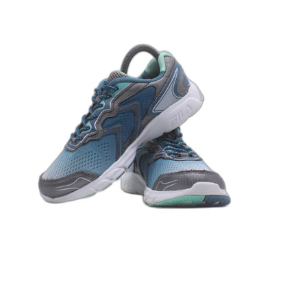 FILA  Cool Max Athletic Teal Blue /Mint Green Walking Sneaker