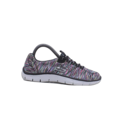 Skechers Women's Empire Inside Look 12419 Gray White Sneaker