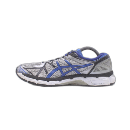 Asics Gel Kayano 21 Gray Blue Lace Up Running Sneaker