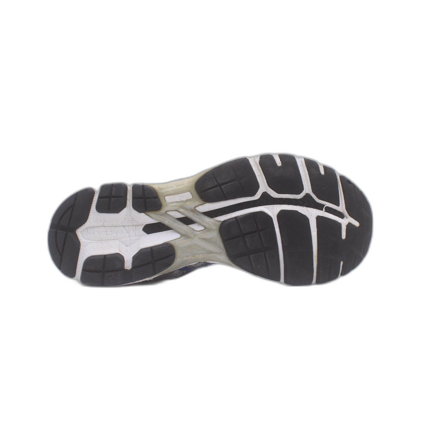 Asics Gel Kayano 21 Gray Blue Lace Up Running Sneaker