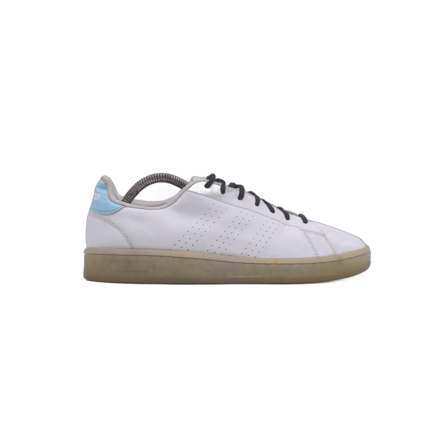 Adidas Advantage White And University Blue Shoe