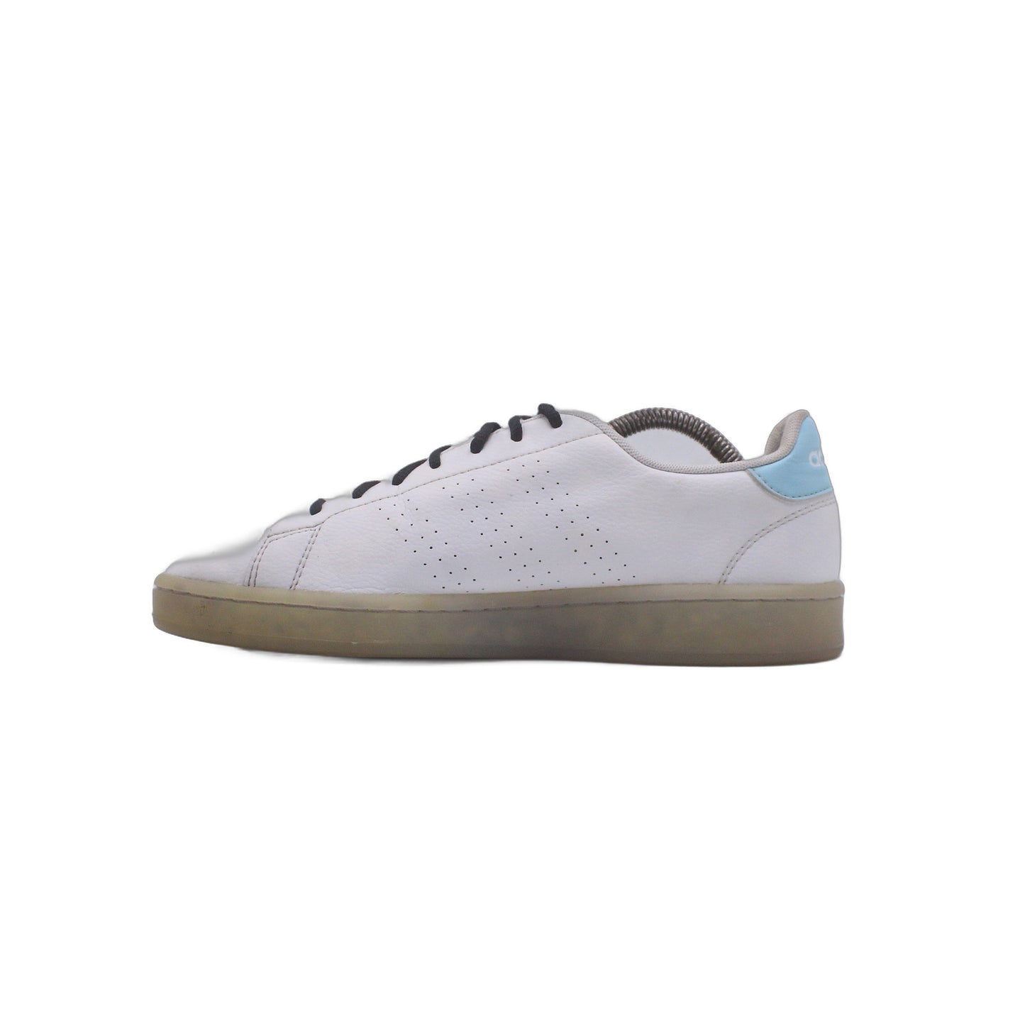 Adidas Advantage White And University Blue Shoe