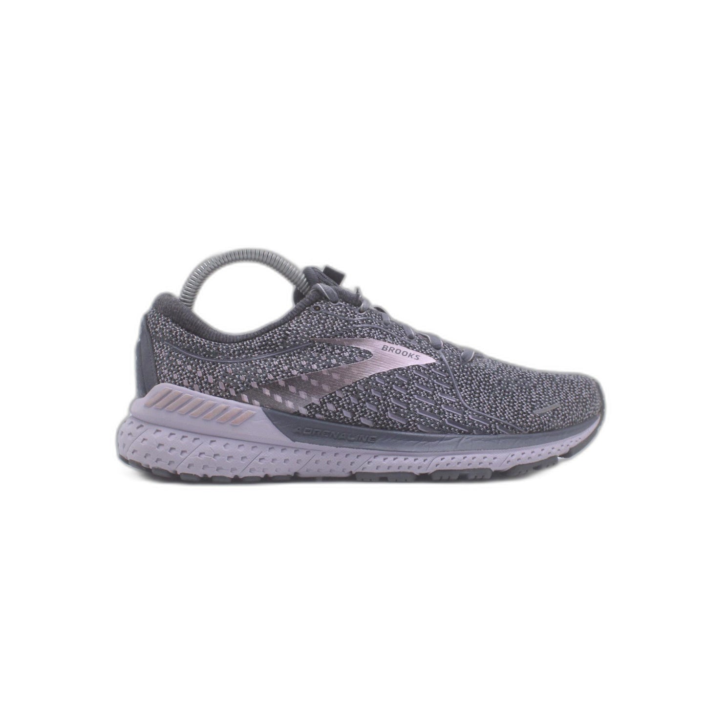 Brooks Womens Adrenaline GTS 21 Gray Running Shoe