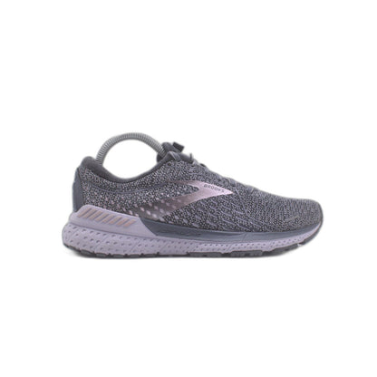 Brooks Womens Adrenaline GTS 21 Gray Running Shoe