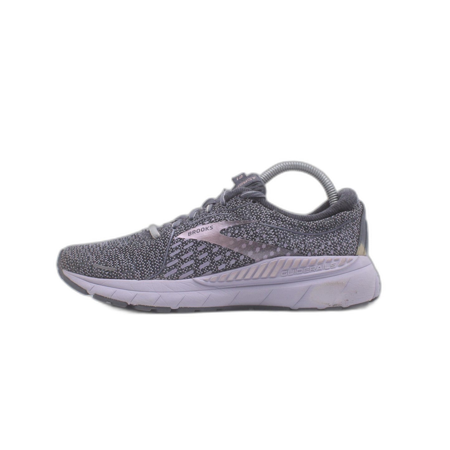 Brooks Womens Adrenaline GTS 21 Gray Running Shoe