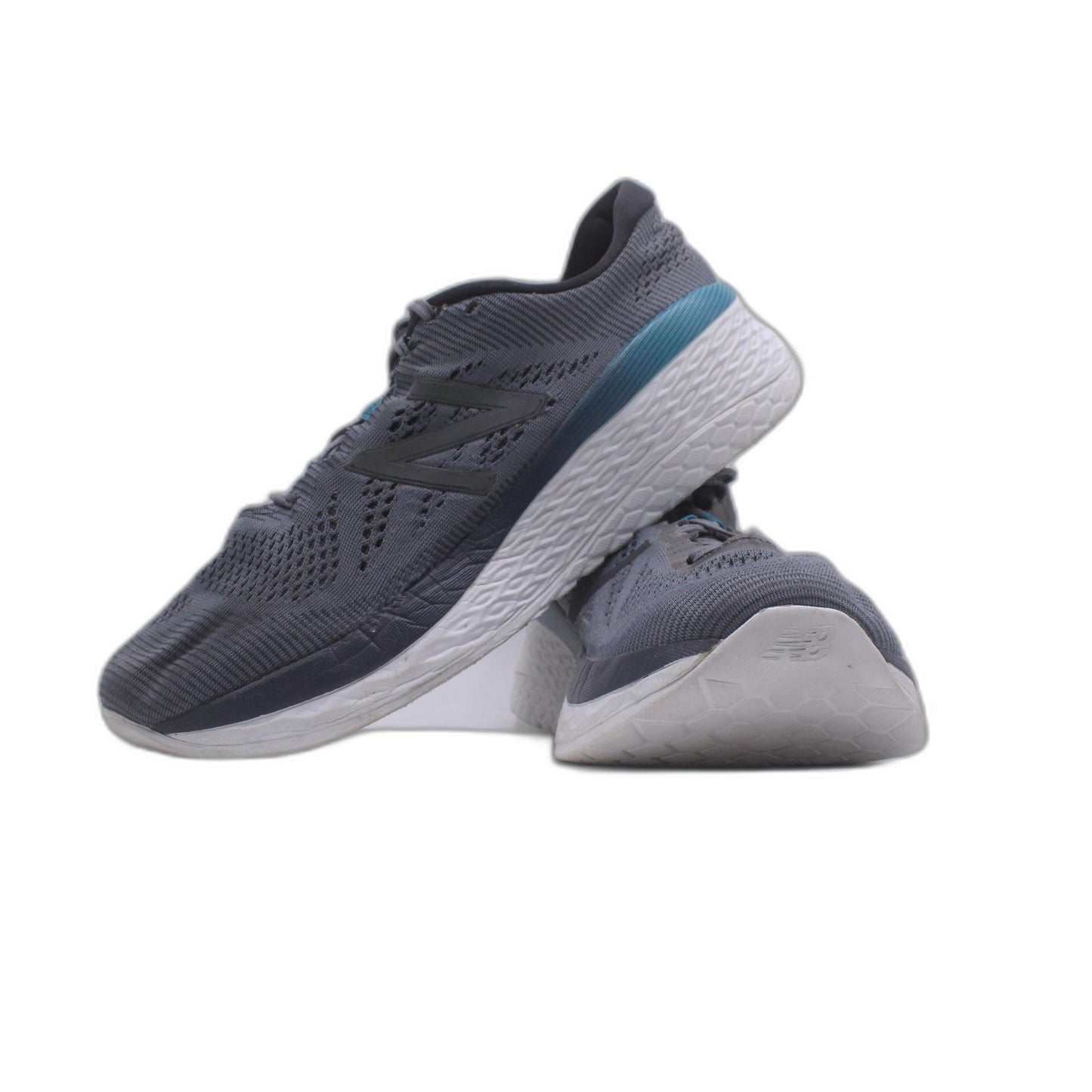 New Balance Fresh Foam MMORDO Gray w/Teal Men's Running Shoe