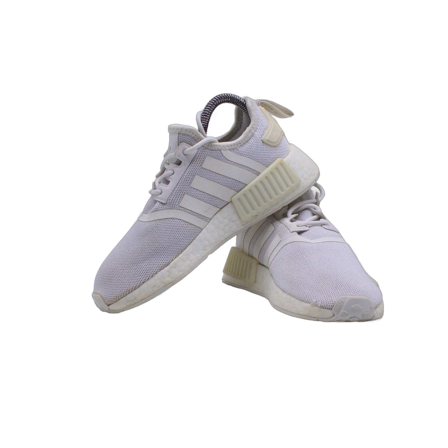 Adidas Trainers NMD R1 Primeblue Cloud White Womens Running Shoe