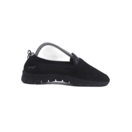 Skechers Black Women Slip on Shoe