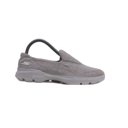 SKECHERS GO WALK Gray Walking Comfort Casual Slip-On Shoe