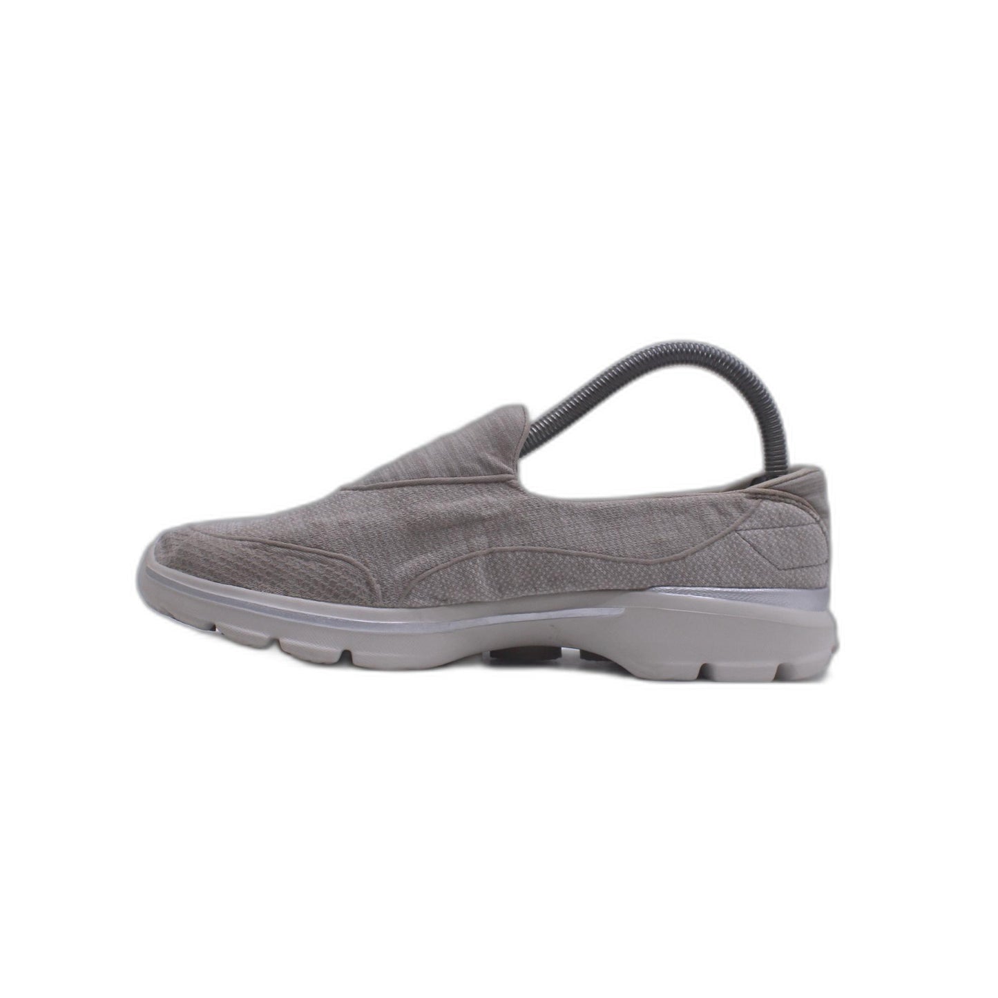 SKECHERS GO WALK Gray Walking Comfort Casual Slip-On Shoe