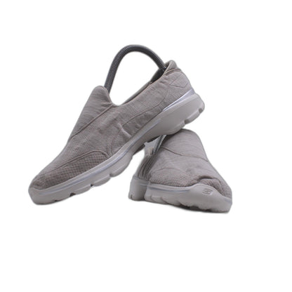 SKECHERS GO WALK Gray Walking Comfort Casual Slip-On Shoe