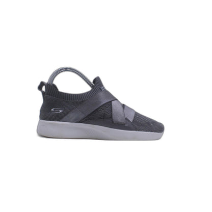 Skechers Bobs Squad 2-City Calling Gray Memory Foam Shoe