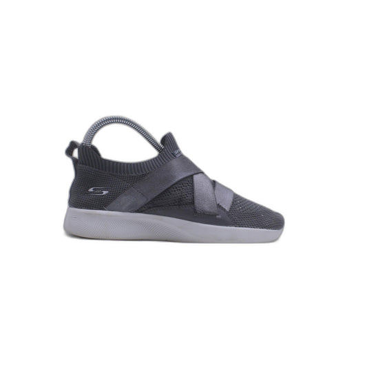 Skechers Bobs Squad 2-City Calling Gray Memory Foam Shoe