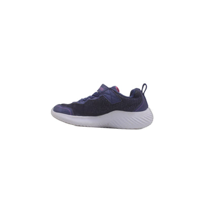 Skechers Bounder Girly Groove Navy Girl's Sneaker