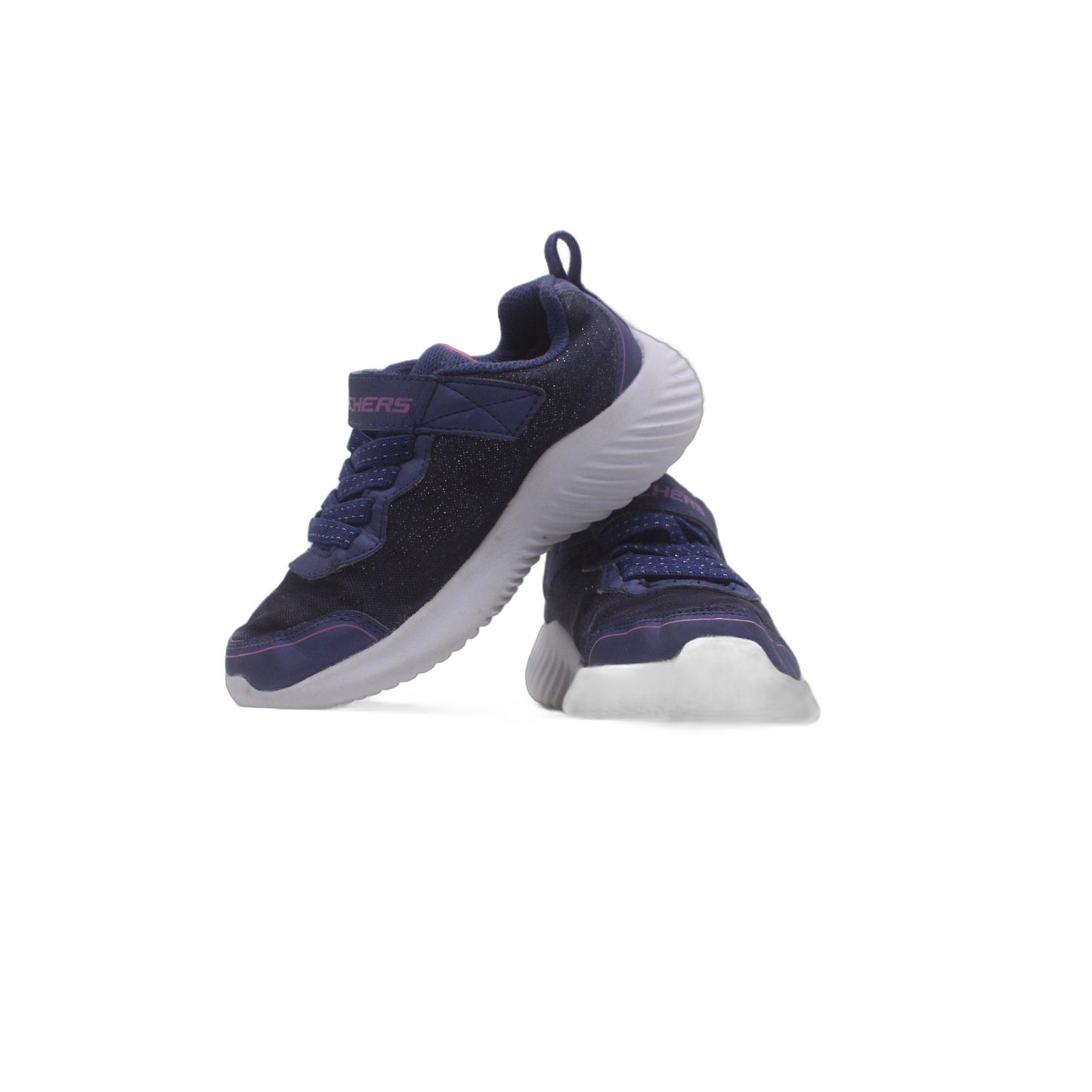 Skechers Bounder Girly Groove Navy Girl's Sneaker