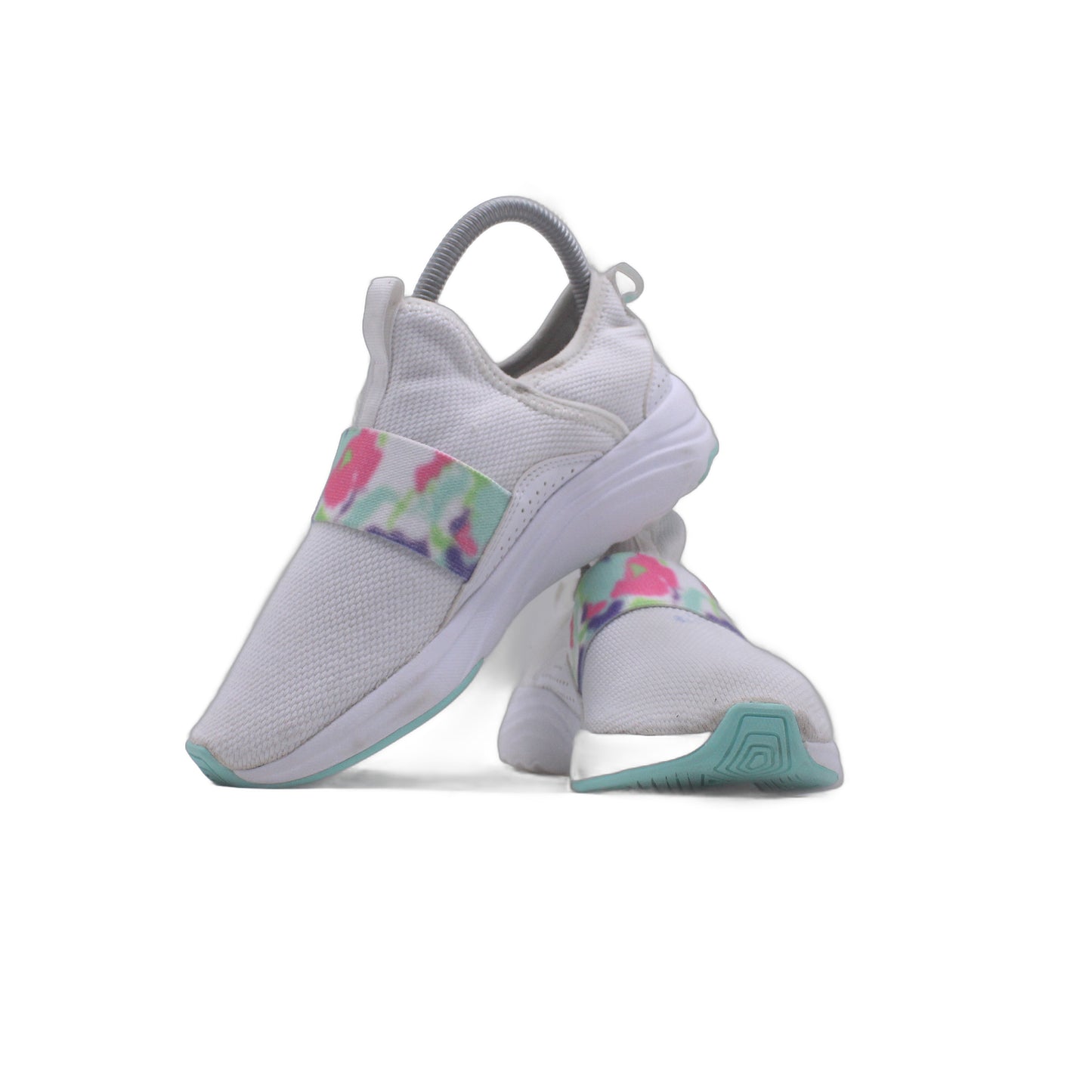 Puma Softride Sophia Slip On Youth Girls White Sneaker