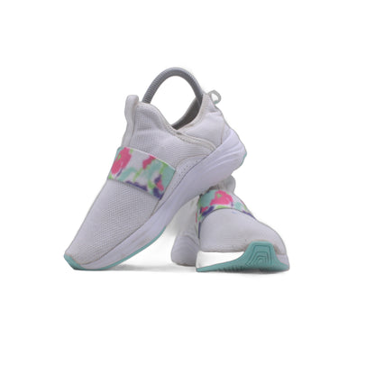 Puma Softride Sophia Slip On Youth Girls White Sneaker