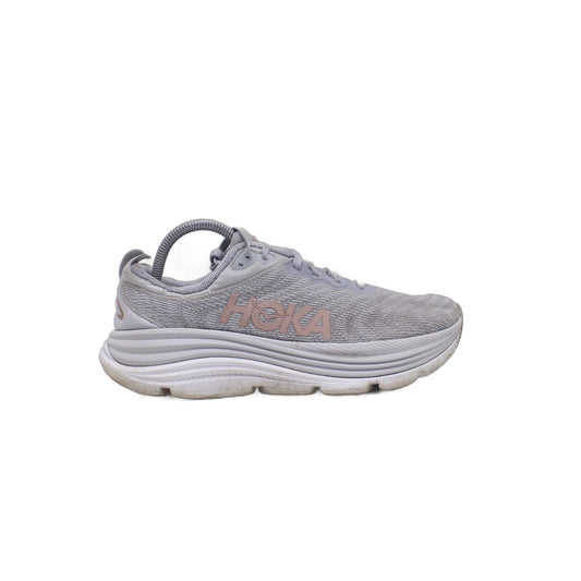 HOKA Gaviota 5 | Harbor Mist Rose Gold Shoe