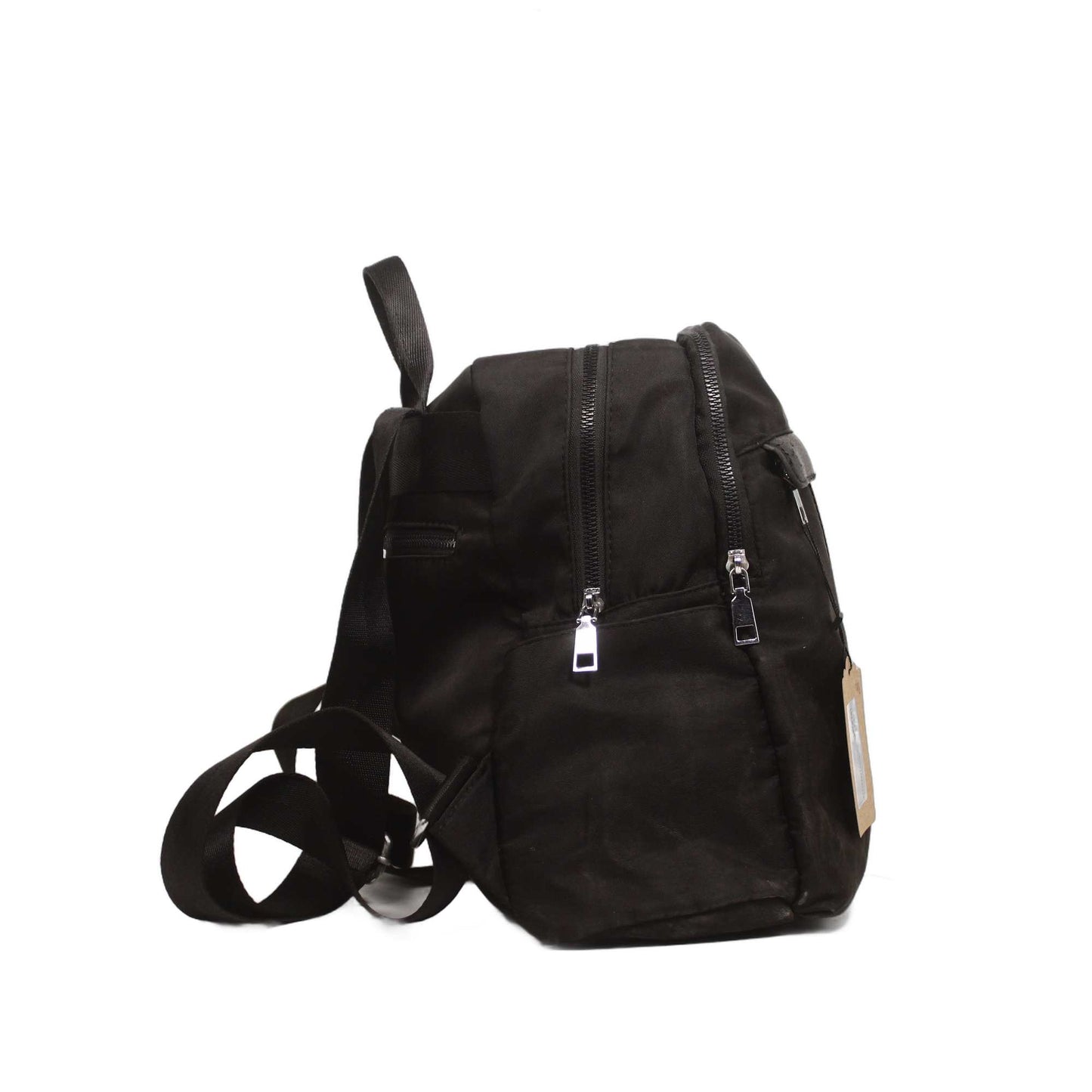 Unisex Black Backpack