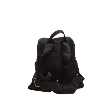 Unisex Black Backpack