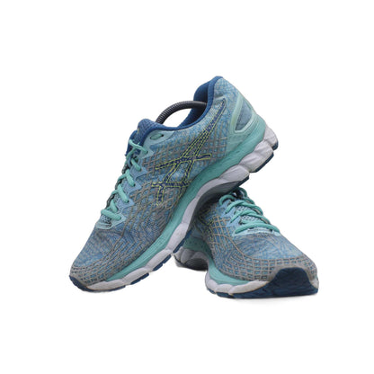 Asics Fluid Ride Gel Nimbus Blue Running Shoe