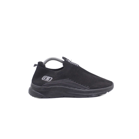 IS Fashion Black Slip On