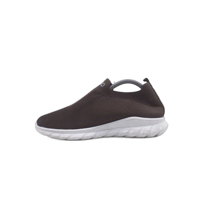 Comfy Women Brown Slip On