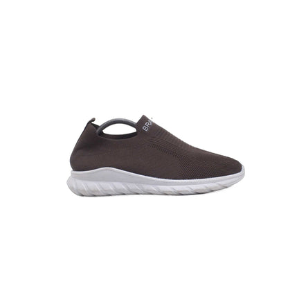 Comfy Women Brown Slip On